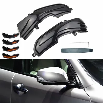 

For Infiniti Q50 Q50S Q50L 2014 2015 2016 2017 2018LED Dynamic Turn Signal Light Side Mirror Sequential Indicator Blinker Lamp