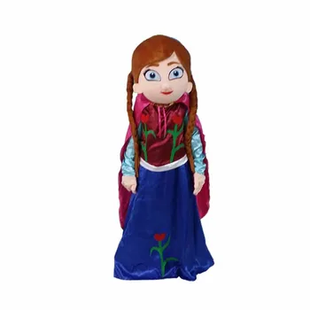 

Elsa & Anna Mascot Costume Game Fancy Party Dress Character Cosplay Mascots Carnival Christmas Gift