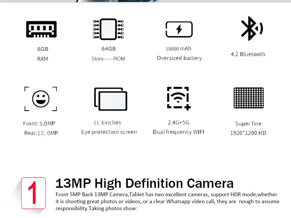 ANRY Android планшет 11,6 дюймов MT6797 X27 Deca Core процессор 6 ГБ ОЗУ 64 Гб Память 2560x1600 4 Гб телефонный звонок android 9,0 планшетный ПК