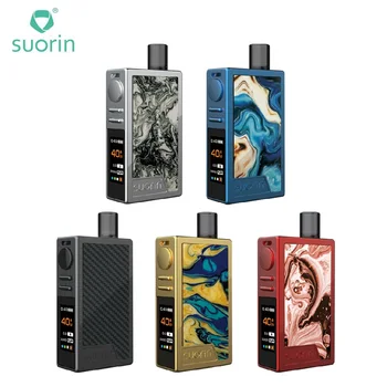 

Original E-Cig Vape Suorin Elite 40W VW Pod Output Wattage Adjustable System VW Pod Kit Powered by 1100mAh Battery W/ LED Screen