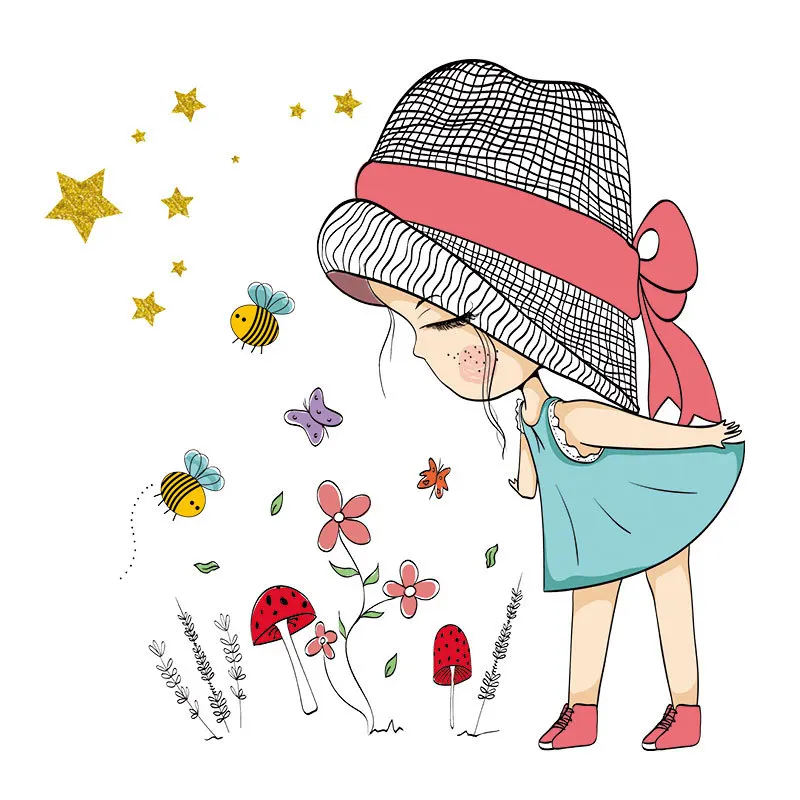 

Thermal Transfer Patches For Girl Clothes Thermal Transfer Sticker Washable Patch Fashion Sticker For Women CQ