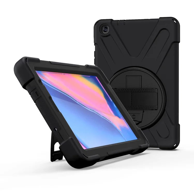 360 Вращающийся чехол для планшета samsung galaxy tab a 8,0 P200 P205 силиконовый чехол противоударный защитный чехол для galaxy tab a s pen