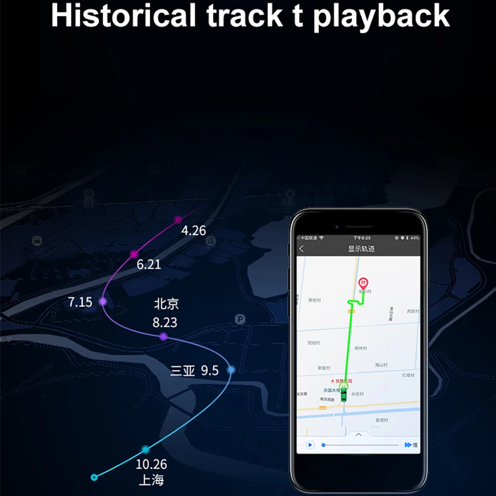 Real Time Mini GPS Anti-Lost Car Tracker Device Voice Control Recording Locator HD Microphone WIFI+LBS+GPS Pos Locator GF21