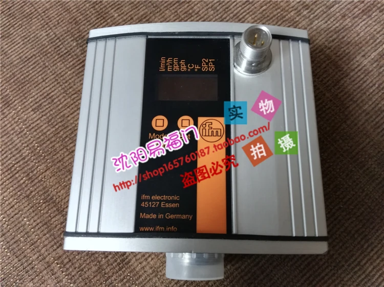Ifm Yifumen SU7200, Датчик потока, совершенно подлинный, физические фотографии, один год гарантии