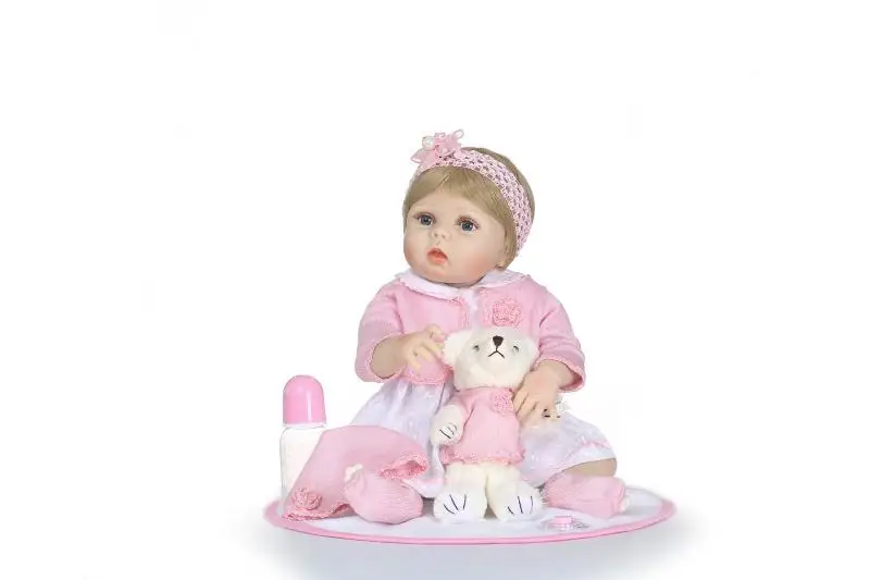 

All Silicone Doll Baby 56CM 20inch NPK Doll Bebe Reborn Dolls Girl Lifelike Reborn Doll Fashion Boy Newborn Reborn Babies