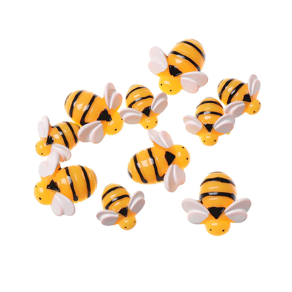 5 шт./лот мини Подвески с имитацией животных детские игрушки полимерные желтые