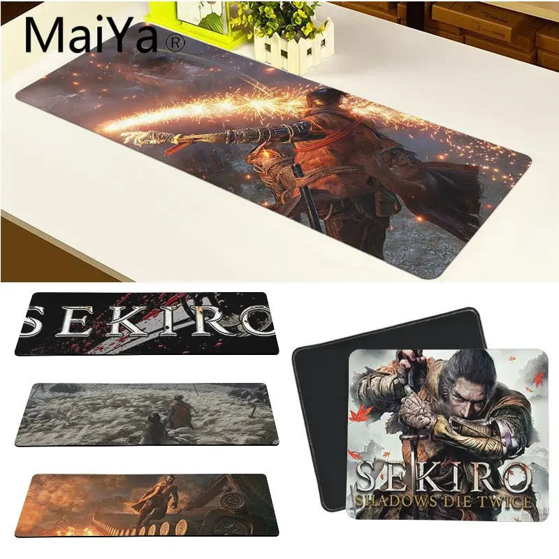 Maiya высокого качества SEKIRO Shadows Die Twice большой коврик для Мыши Компьютерный коврик для ПК большой коврик для мыши клавиатуры коврик