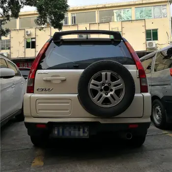 

UBUYUWANT For honda crv 2007 ABS spoiler high quality car tail wing decoration rear trunk wing spoiler with LED light