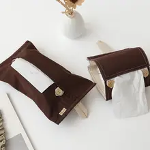 Многоразовый Одноцветный рулон салфеток ручка для мешка для хранения бумаги извлечения контейнер для сумок коробка для салфеток