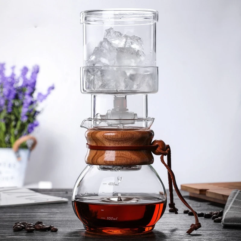 全国宅配無料 Filter Net Cold Brew Coffee Pot High Borosilicate Glass Ice Hand Ccfire Net