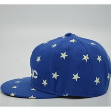 Лунный свет звезды кепки с прямым козырьком и ремешком кепки хип хоп шляпа небольшого количества как индивидуальный дизайн