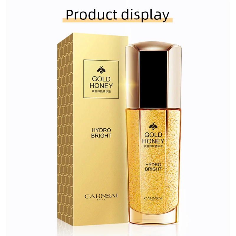 Gold Propolis Facial Serum Moisturizing Nourishing Skin Brighten Skin Color Anti-aging Face Serum Face Care Rejuvenating Serum-u