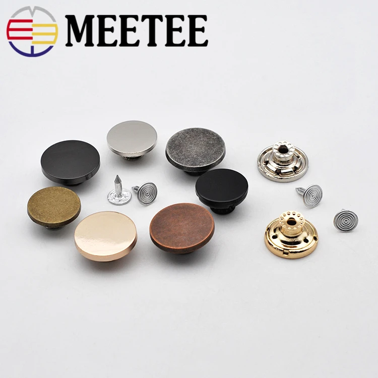 25pcs Metal Snap Buttons Zinc Alloy Jeans Button Press Studs Fasteners for Sewing Leather Craft Clothes Decorative|Пуговицы| |