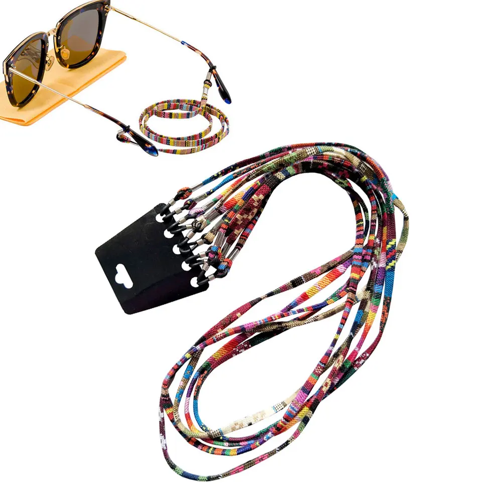 5pcs Eyeglass String Lanyard Holder adult Cotton Blend Sunglasses Neck Cord Strap kids eyewear chain