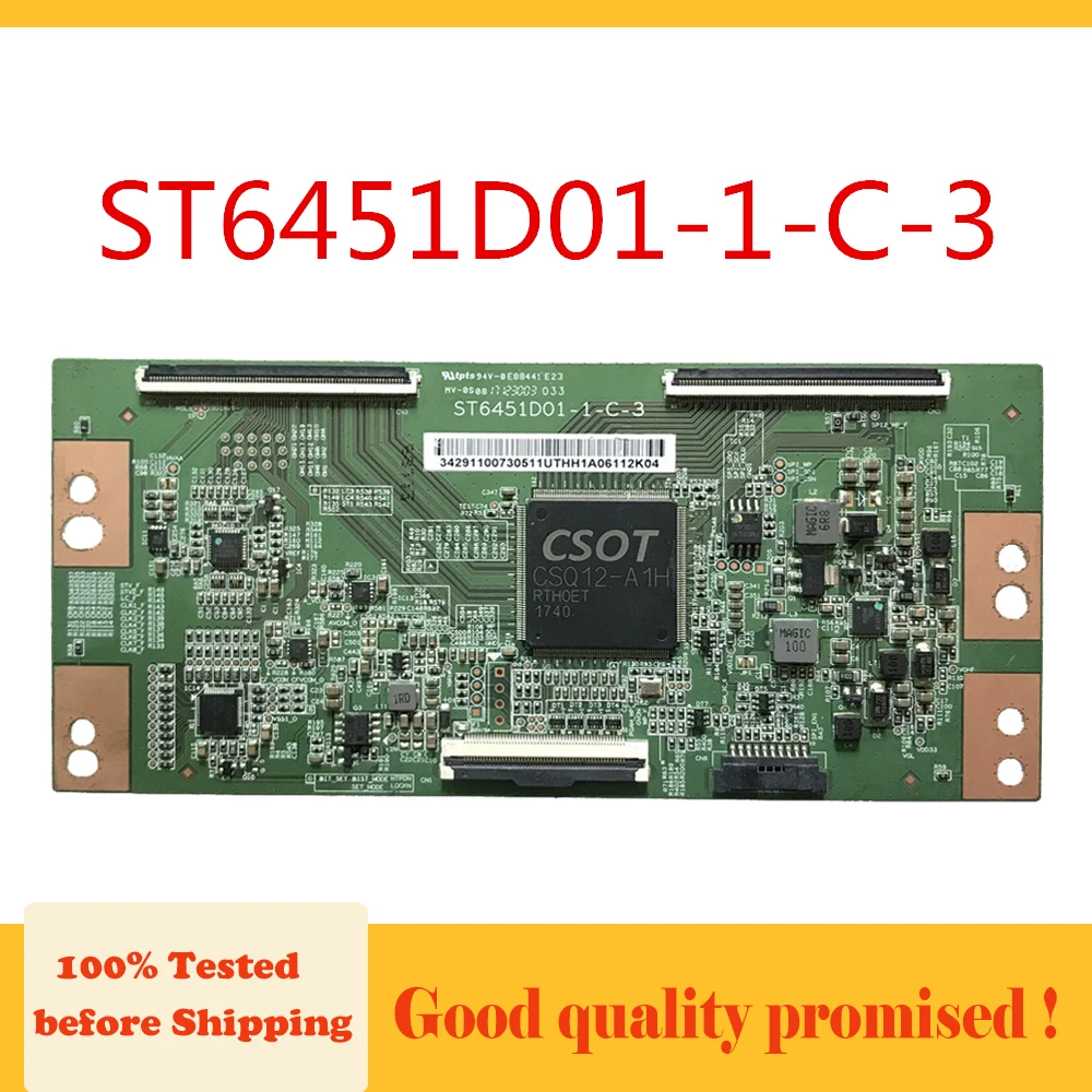 ST6451D01-1-C-3 T-Con доска для TCL 65A730U Дисплей оборудование T Con плата Оригинальная Замена