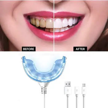 

Efficient Blue Light Tooth Whitening Instrument Cold Light Lamp Care Bleaching Teeth Accelerator Dental Instrument Whitening
