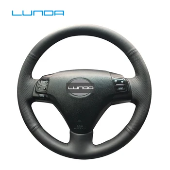 

DIY Custom Hand-Stitched Artificial Leather Car Steering Wheel Cover for Lexus GS300 2004-2007 ES250 2005