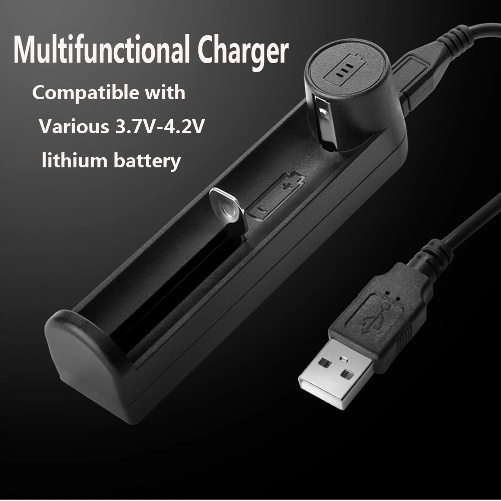 1/4 слот USB Смарт зарядное устройство для 18650 26650 18350 32650 21700 26700 26500 литий-ионная