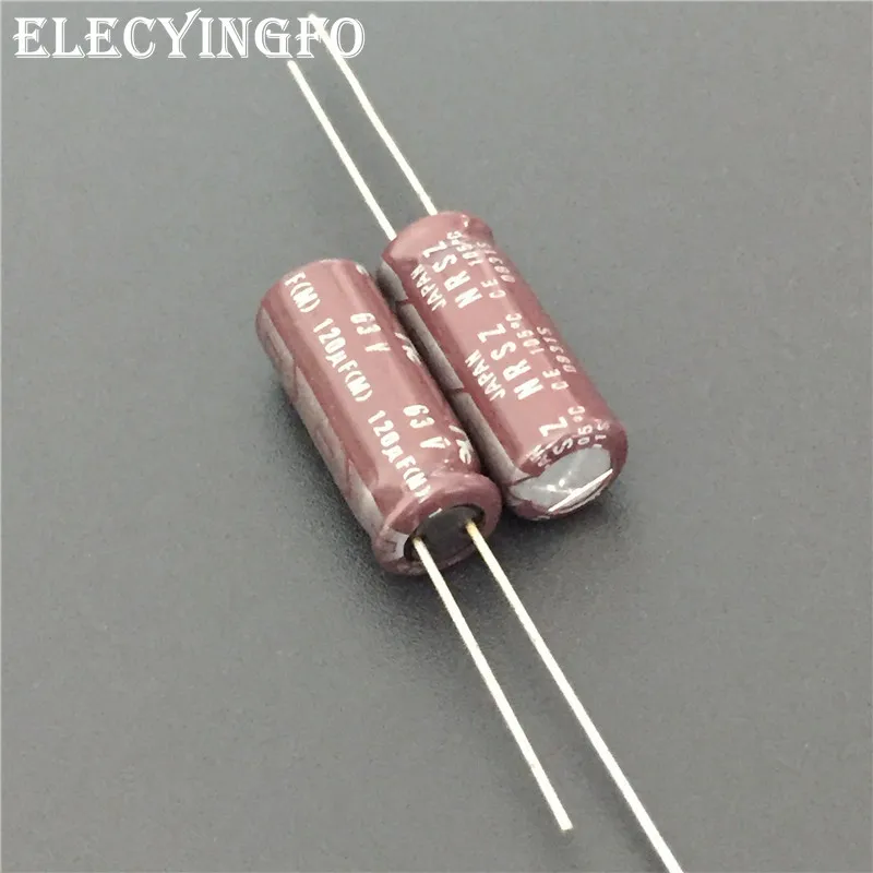 10 шт. 120 мкФ 63V120uf Япония NIC NRSZ серии 8x20 мм очень низкое сопротивление 63V120uF Алюминий