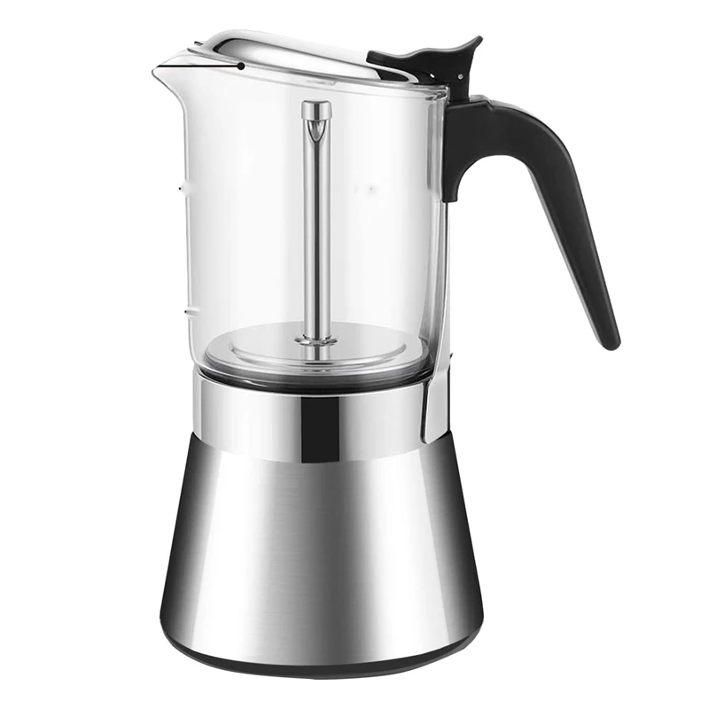 Crystal Glass Top Stovetop Espresso 