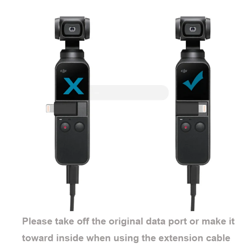1 м Удлинительный кабель для DJI OSMO Карманный ручной карданный камера тип-c до Android тип-c до iPhone Кабельная линия