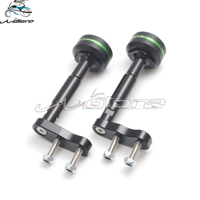 Высокое качество cnc алюминиевые мотоциклетные части для Z300 13 14 15 16 рамка Ползунки Краш бак двигателя протектор