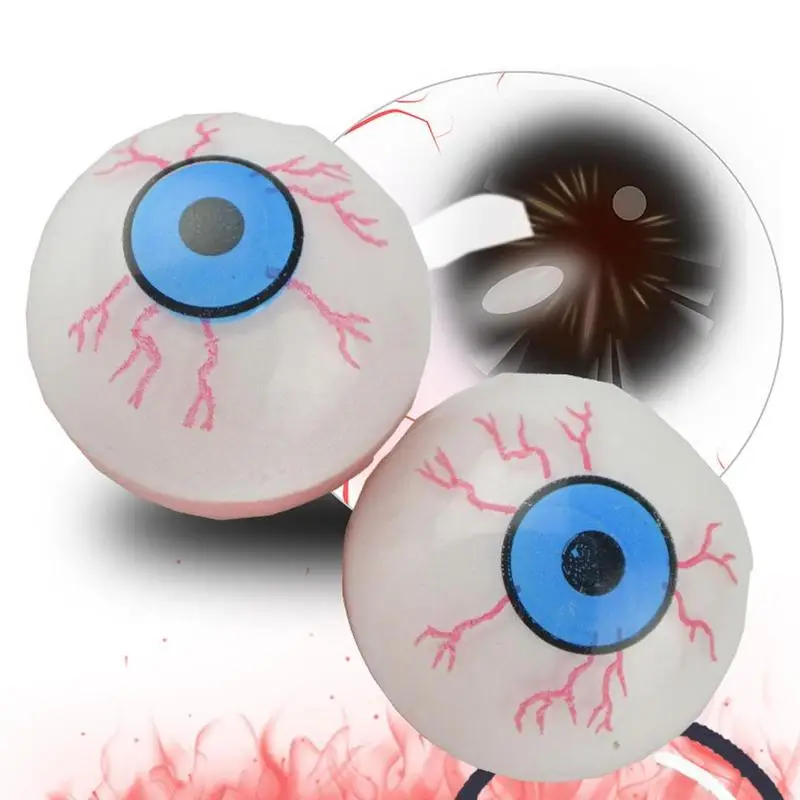 

Halloween Horror Eye Balls Tricky Funny Toys Bloody Simulation Eyeballs Halloween Evening Party Prop Decorations for Children
