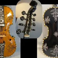 Роскошная необычная норвежская скрипка песня 4/4 скрипка(4*4) концерта#12923