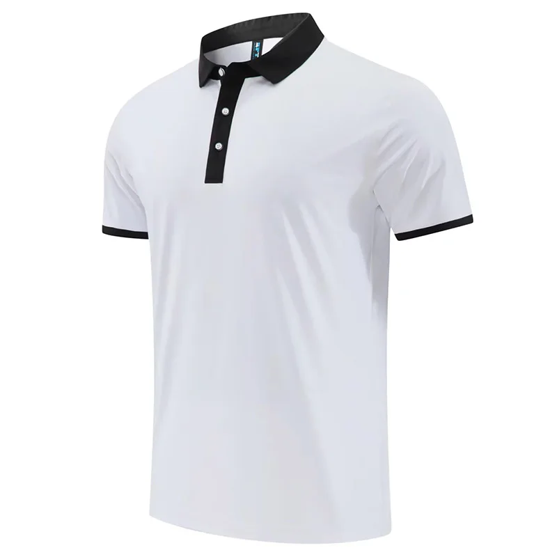 Golf Polo Shirts Clothes Polyester 