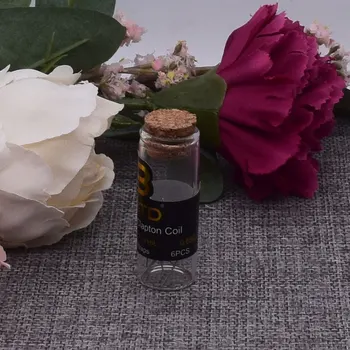 

SUB TWO Alien clapton ss316L NI80 A1 prebuilt coils for RTA RDA vape tank electronic cigarettes to vape Alien heating wire