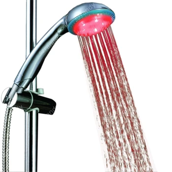 

Bathroom Red Color portable shower without battery without color box 8008-A8