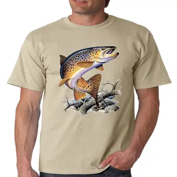 

Brown Trout Fishing T-Shirt