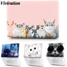 Для Macbook Pro 13 A1706 A1989(с сенсорной панелью) чехол модный пластиковый женский бизнес аксессуары для компьютера кошачий принт чехол для ноутбука