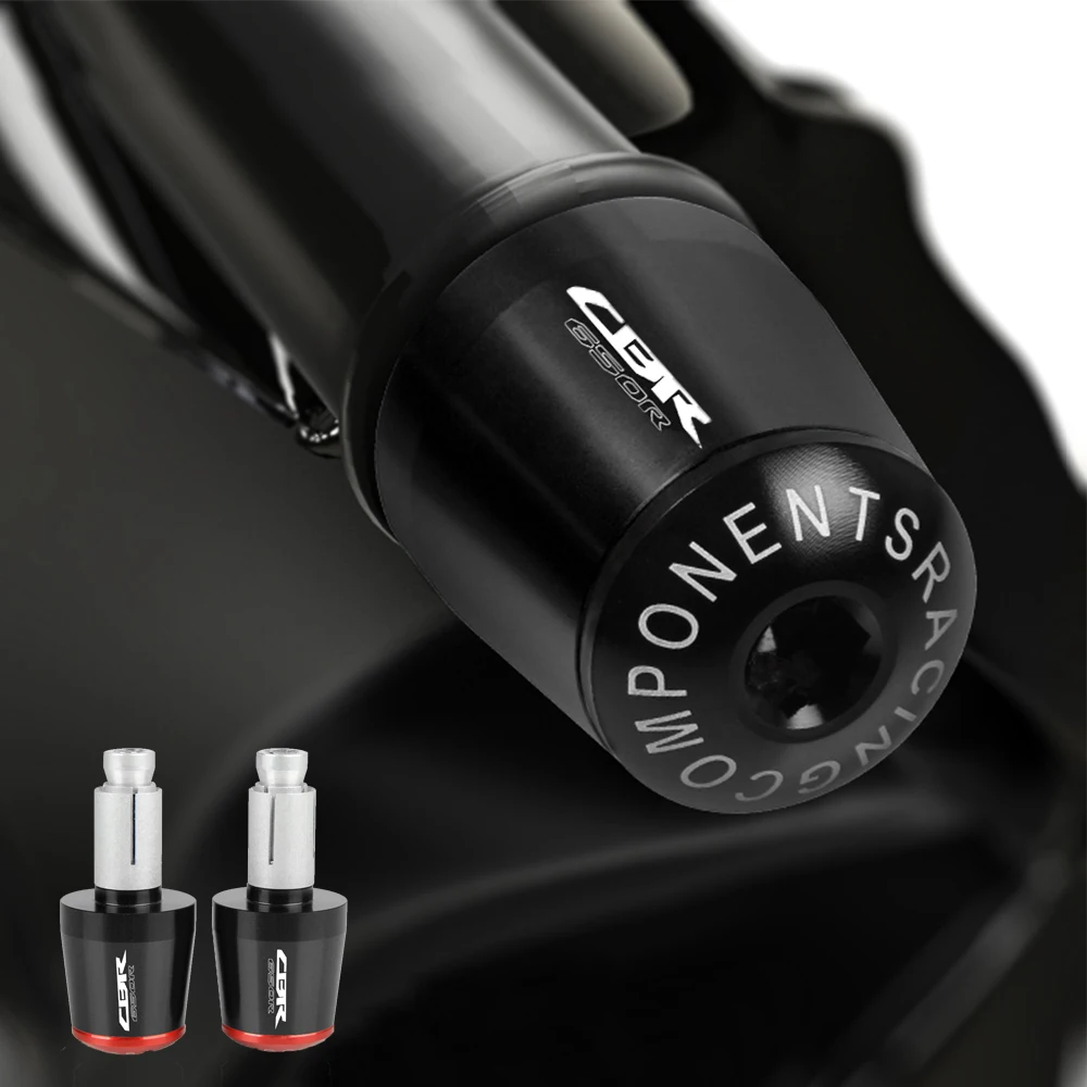 Motorcycle Accessory CNC Aluminum 7/8'' 22MM Handlebar Grips Handle Bar Cap For Honda CBR650R CBR 650 R 2019-2020 CB 650R |