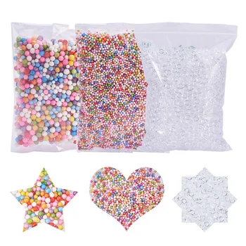 

3 Pack Slime Beads Supplies Colorful Mini Beads for Home Decor DIY Crafts