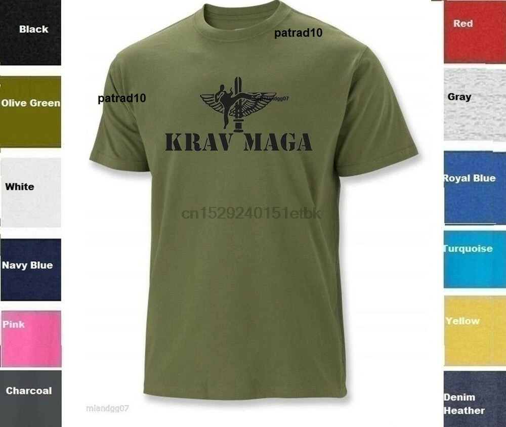 Krav Футболка "мага" IDF боевое искусство без иврита SZ S-2XL |