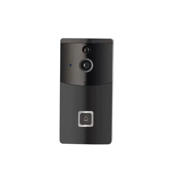 

Video Doorbell 720P WIFI Intercom Camera Two way Audio PIR Alarm Night Vision Wireless Door Phone with Battery