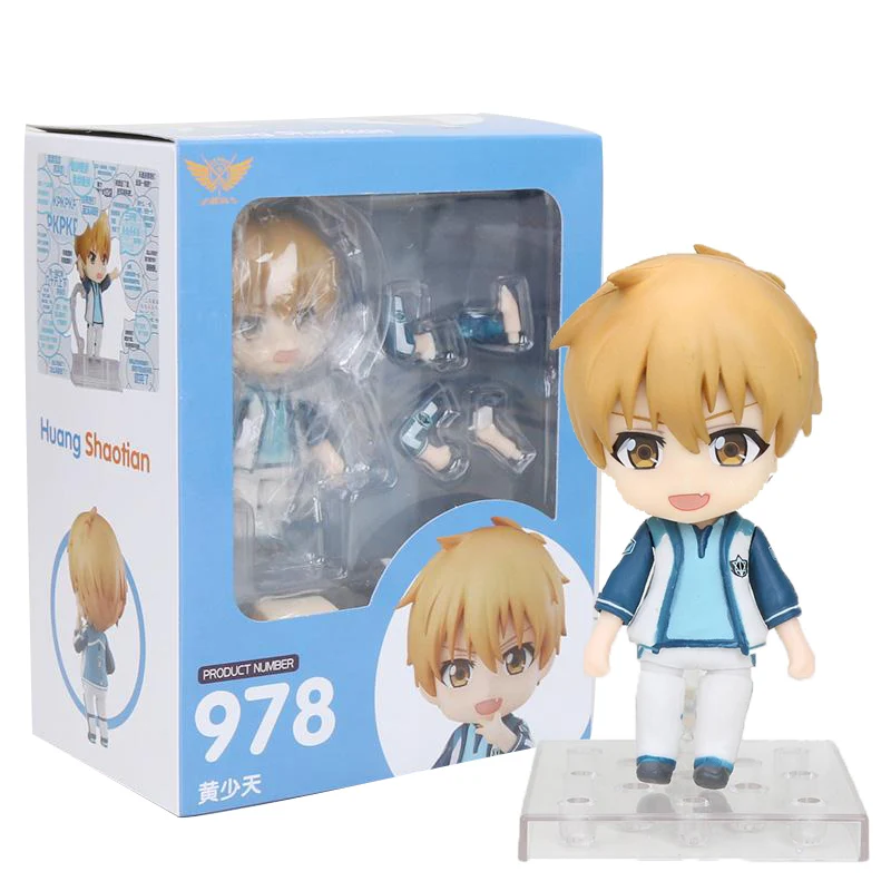 

10cm Anime Huang Shaotian The King's Avatar Nendoroid 978 PVC Action Figure Nendoroid Model Collection Toy