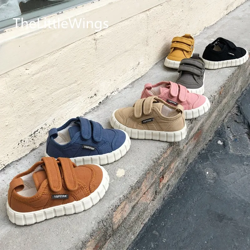 Canvas Shoes Childrens Soft-Soled Kindergarten Girls Baby 1-8-Years-Old Boys Breathable