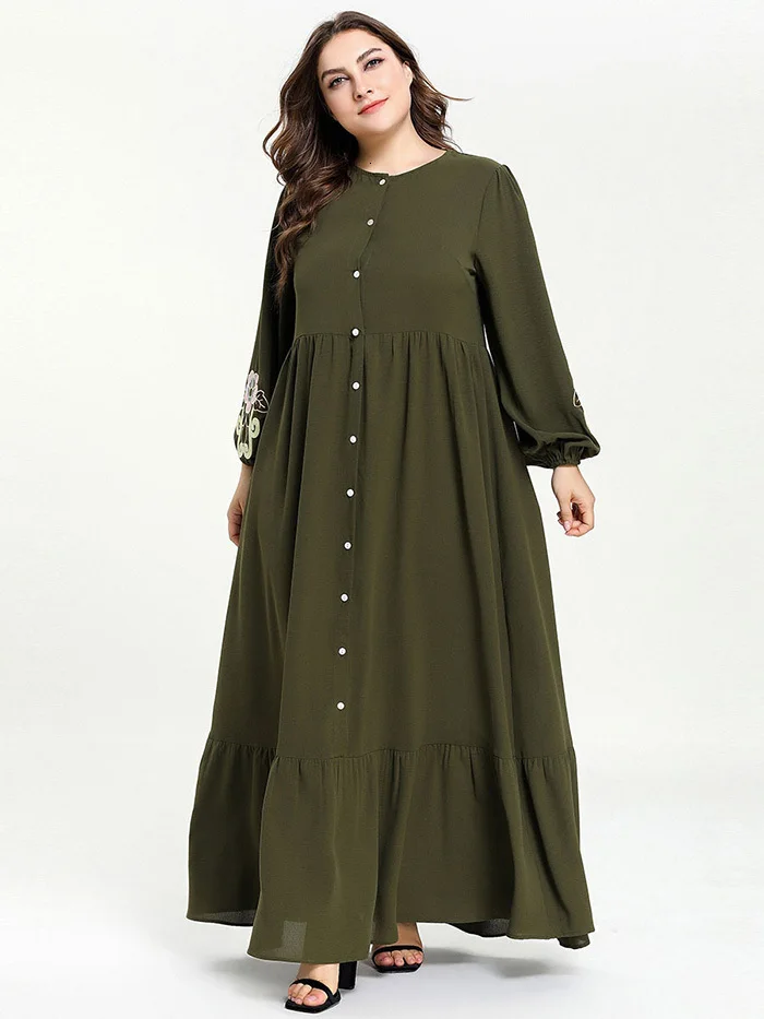 Мусульманское женское турецкое Открытое платье абайя Ислам Арабский Дубай женский Макси-Кафтан с длинным рукавом Рамадан скромная Арабская ислам ic одежда