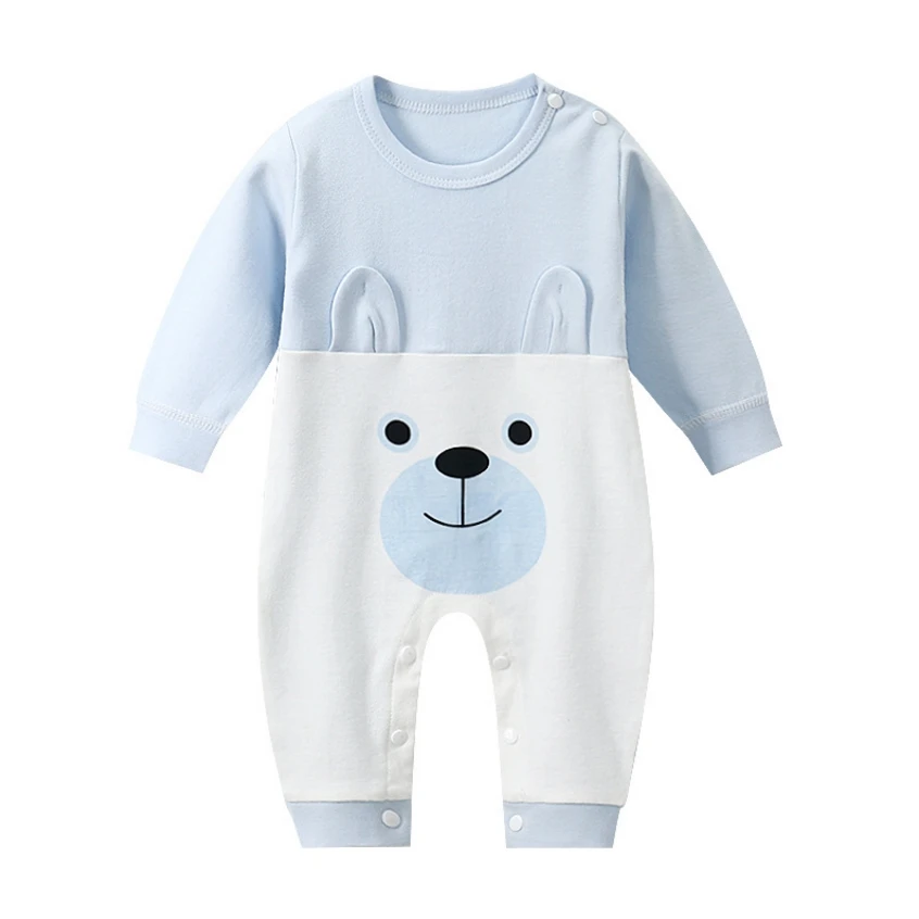 coloured baby bodysuits Infant Clothing Baby Girl Boys Cotton Cute Animal Print Clothes Autumn Spring Newborn Baby Rompers For Baby Jumpsuit Costume Baby Bodysuits for boy