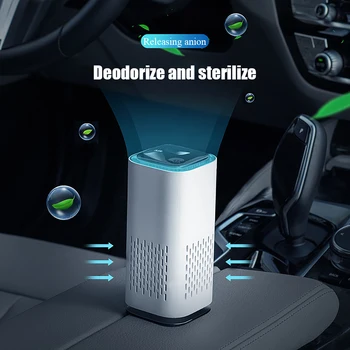 

Air Purifier odor free ozonizer Air Cleaner Disinfection Home Bathroom Kitchen Negative ion Deodorizer