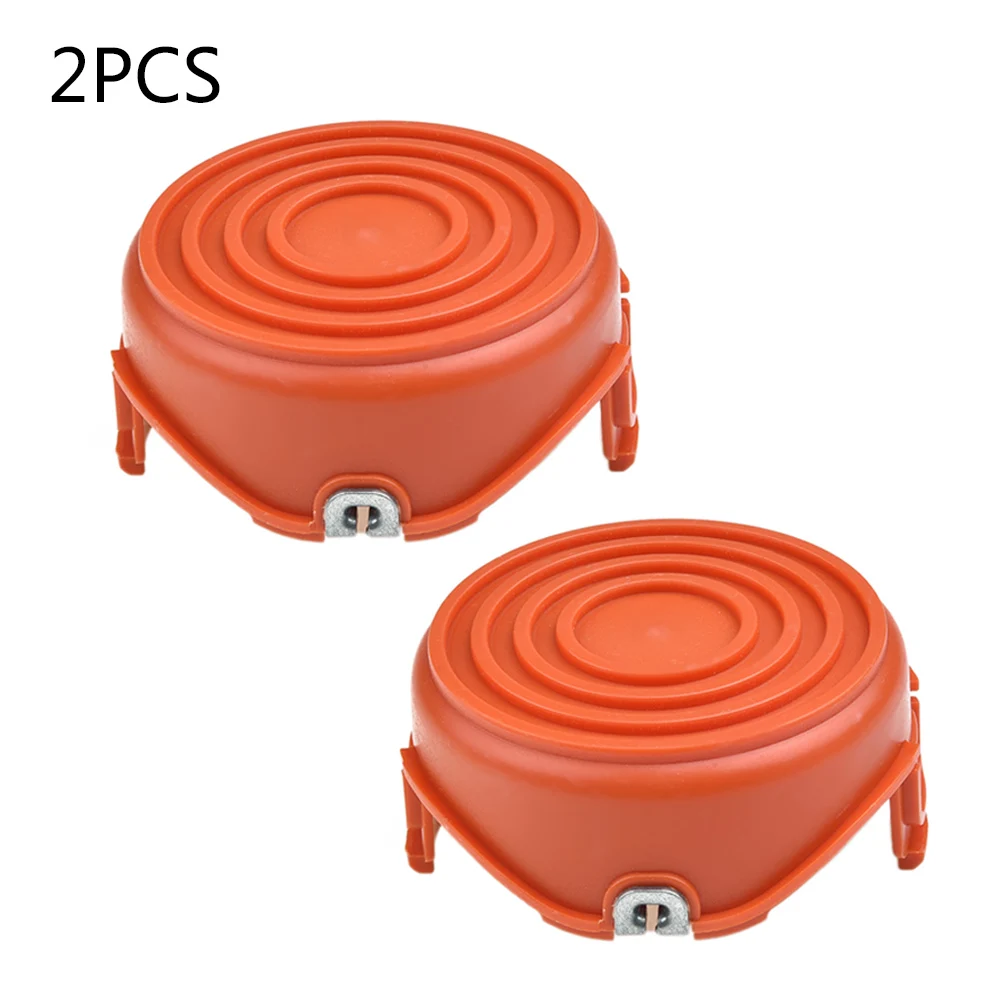 2PCS Trimmer Spool Cover Cap Lawn Mover Accessories Parkside