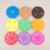 51 шт. радужные круглые пронумерованные счетные фишки, развивающие математические Канцтовары, материалы для обучения математике, детские подарки - изображение