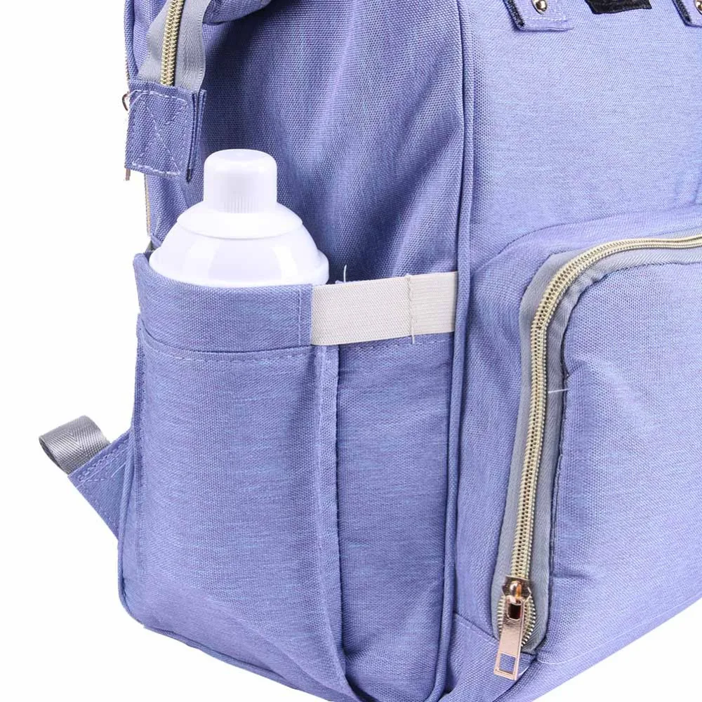 Модные Мумия Многофункциональный, вместительный сумка из узорчатой ткани для малышей, уход за детьми, сумка для подгузников для мам и детей, рюкзак для путешествий и Детские коляски мешок