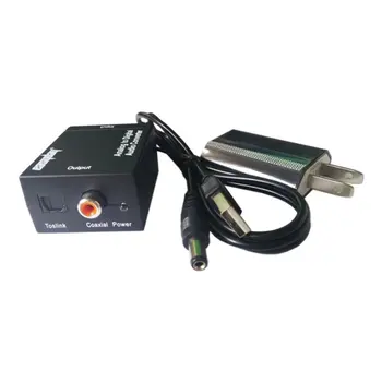 

Analog Audio L/R To Digital Audio Analog Audio To Digital Coaxial/Fiber Audio Analog To Digital Coaxial/Fiber Audio Converter