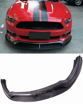

AR REAL CARBON FIBER FRONT LIP SPOILER FOR FORD MUSTANG 2015-2017
