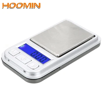 

HOOMIN Portable Jewelry Weight Tool Weight Electronic Scales 200g x 0.01g Mini Precision Digita Weight Tool Easy And Convenient