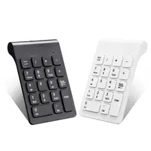 2.4GHz Wireless Numeric Keypad 18 Keys Digital Keyboard for Accounting Teller