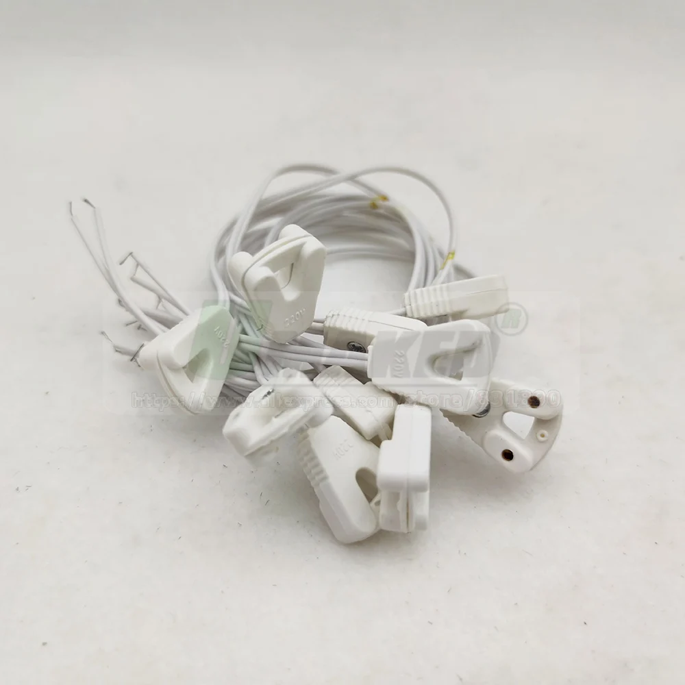 10pcs/Lot T5 T8 Cables AD Box Wire Fluorescent Saving Line LED Lighting Tube Kits Lamp Base Fitting Accessories Connector